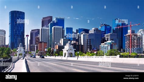 License And Prints At Calgary City Downtown Skyline