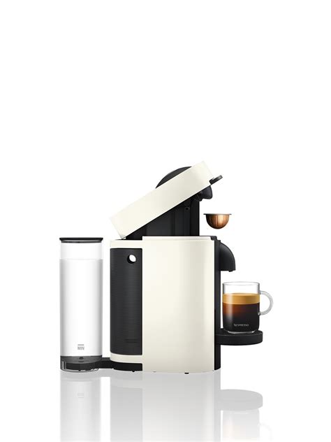 The vertuoplus has a motorized head and moveable 54 ounce water tank. Nespresso VertuoPlus Coffee Machine | Coffee Machines ...