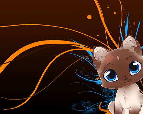 You do not need to be a graphic designer for you to do this. Cute Cartoon Cat Wallpaper - WallpaperSafari