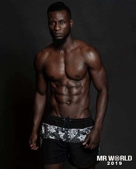 Our African Men Are So In These Swimwear Portraits For Mr World 2019