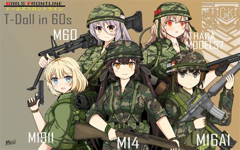 M14 Girls Frontline M16a1 Girls Frontline M1911 Girls Frontline M37 Girls