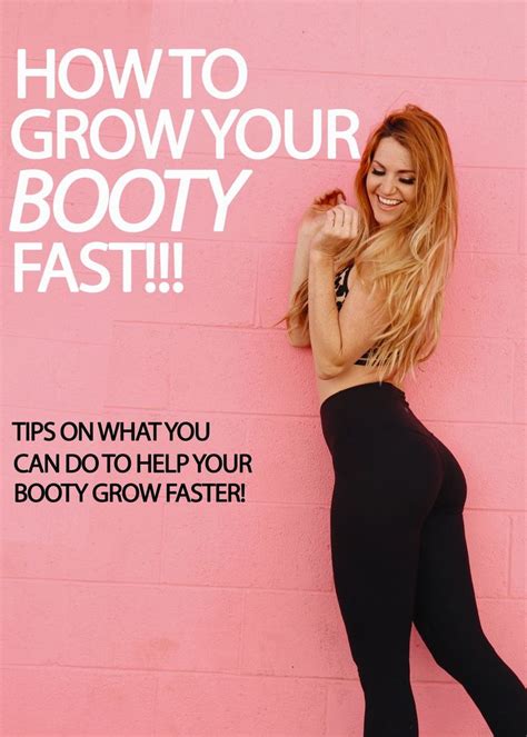 How To Grow Your Booty Fast Workout Community At Home Workouts For Women Fitness Tips