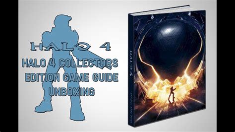 Halo 4 Collectors Edition Game Guide Midnight Release Unboxing Youtube
