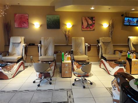 Nail Salon Manicure And Pedicure Chairs Rolling Chairs For The
