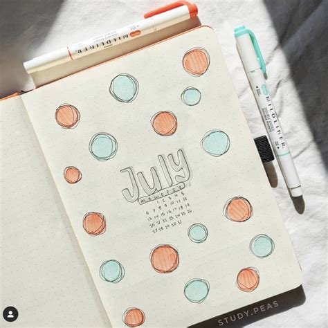 Best July Bullet Journal Ideas That Youll Love The Smart Wander