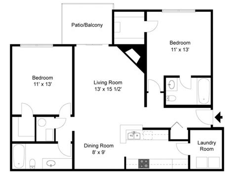 2 Bedrooms 2 Bathrooms 1000 Sq Ft 2 Bed Apartment The Summit