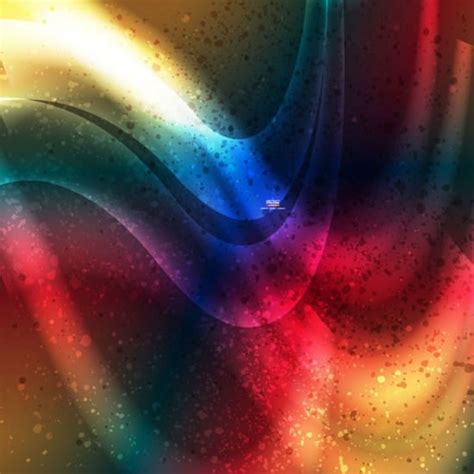 Dynamic Flow Gorgeous Bright Brilliant Color Vector Vectors Graphic Art