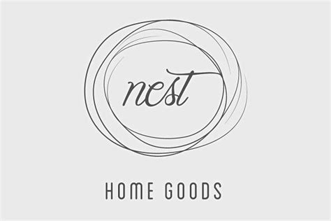Simple Nest Home Good Logo Cool Logo Nest Logo Farm Logo Inspiration