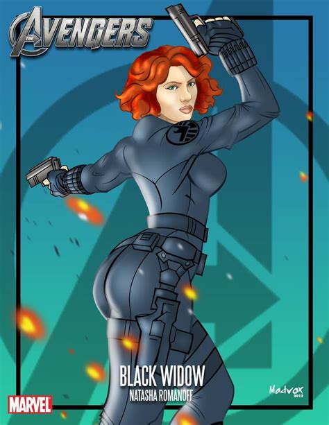 Black Widow By Madvox On Deviantart Black Widow Marvel Black