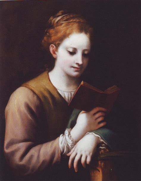 St Catherine Reading Painting Correggio Oil Paintings