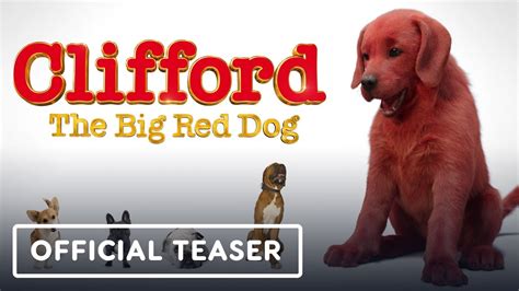 Clifford The Big Red Dog Official First Look Teaser Youtube