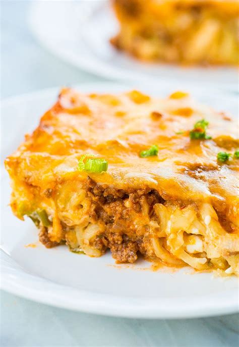 This Classic Sour Cream Ground Beef Noodle Casserole Is Sure To Be A