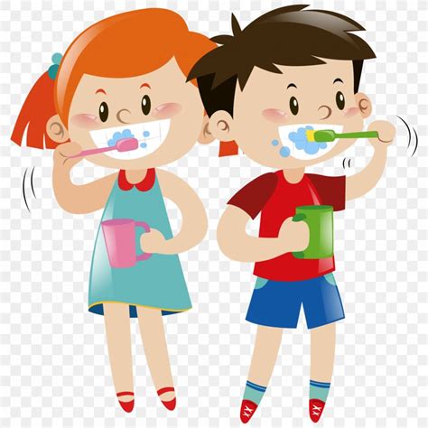 Clip Art Tooth Brushing Vector Graphics Child Illustration Png