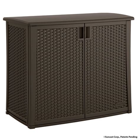 Suncast 4225 In X 23 In Outdoor Patio Cabinet Bmoc4100 The Home Depot