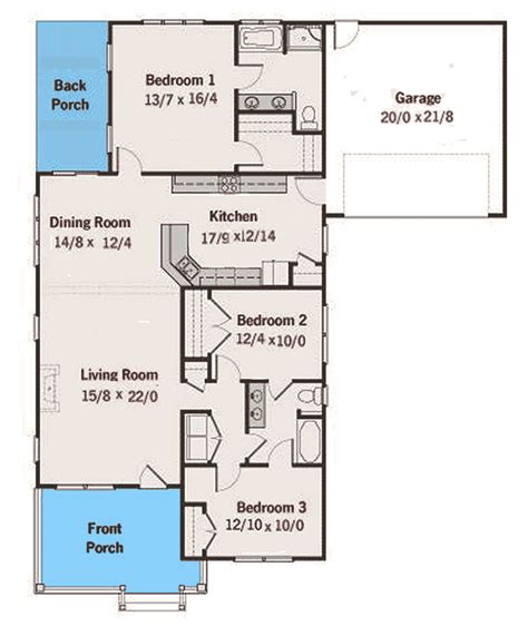 Search below for house plans with detached garage. Cozy Bungalow with Attached Garage - 50132PH ...