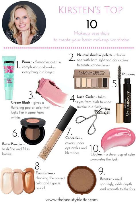 The Top 10 Makeup Basics Every Woman Needs In Her Makeup Bag Makeup Basics Makeup Essentials