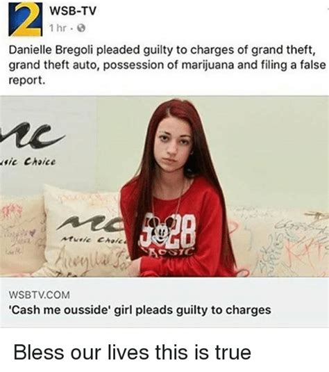 Wsb Tv 1hr Danielle Bregoli Pleaded Guilty To Charges Of Grand Theft Grand Theft Auto