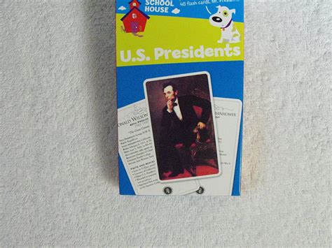 Us Presidents 48 Flash Cards School House