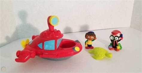Disney Little Einsteins Rockets Tub Adventure Submarine Leo Figure