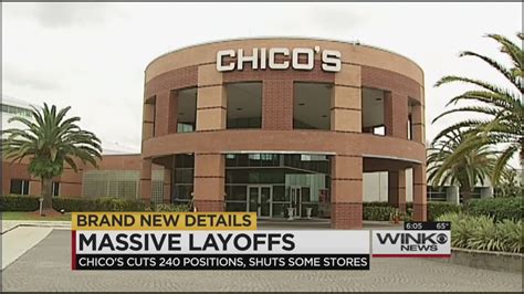 Chicos Cuts Go Beyond 165 Employee Layoff Wink News