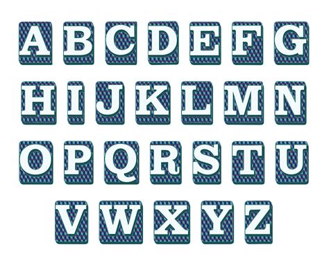 Blue Alphabet Letters · Free Image On Pixabay
