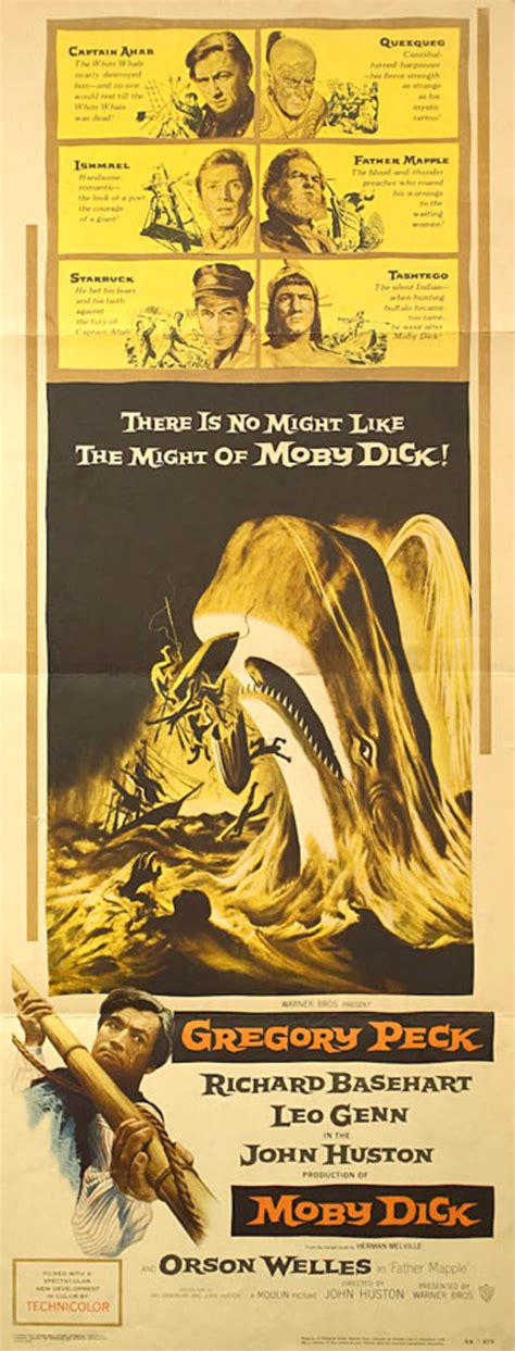 Moby Dick 1956 Us Insert Poster Posteritati Movie Poster Gallery