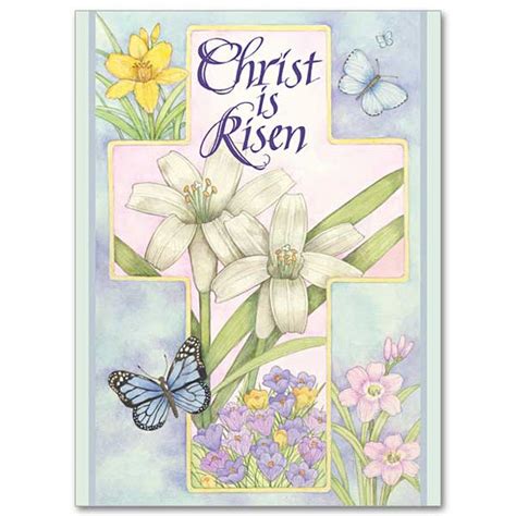 Christ Is Risen Easter Card The Catholic T Store