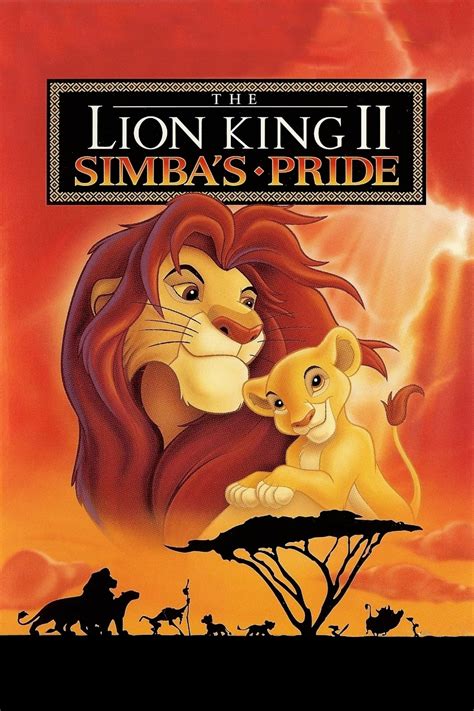The Lion King 2 Simbas Pride 1998 Posters — The Movie Database Tmdb
