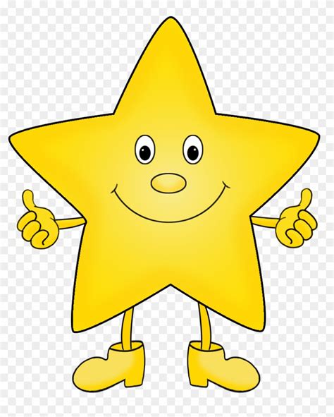 Animated Shining Star Png Star Cartoon Transparent Background Png