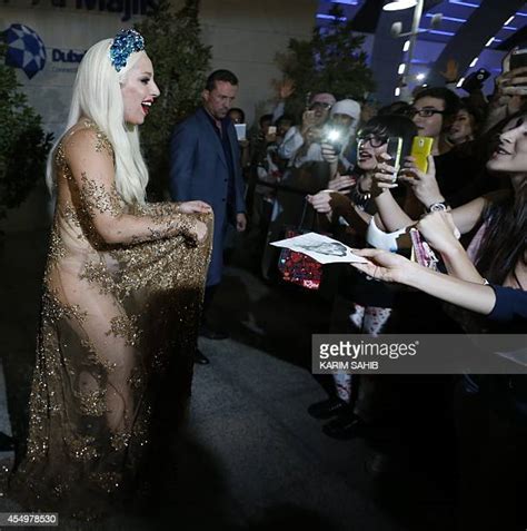 Lady Gaga Arrives In Dubai Photos And Premium High Res Pictures Getty