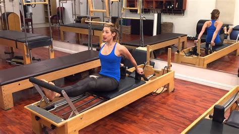 Stomach Massage On The Reformer Full Series 4 Variations Lesley