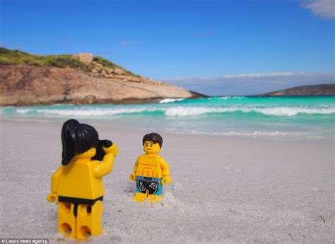 The Lego Travellers Couple Whove Been All Over The Globe Taking