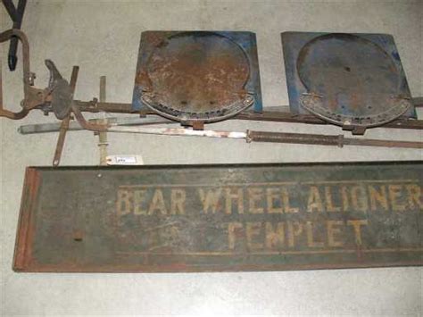 292 Vintage Bear Automotive Wheel Alignment System