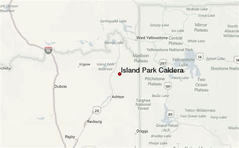 Island Park Caldera Mountain Information