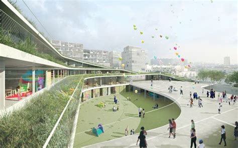 Innovative School Design Concept By Chartier Dalix Architecture