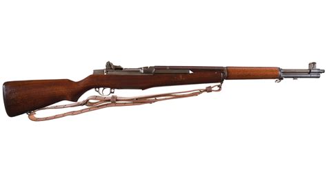 Excellent Wwii Us Winchester M1 Garand Rifle Rock Island Auction