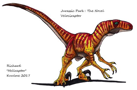 Jurassic Park Novel Velociraptor By Hellraptor Dinossauros Dinossauro