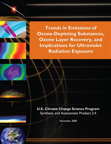 Trends In Emissions Of Ozone Depleting Substances Ozone Layer Recovery
