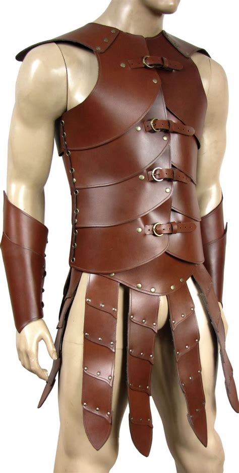 Leather Armour - Sparticus Dual Swordsman Full Set - TheVikingStore.co.uk