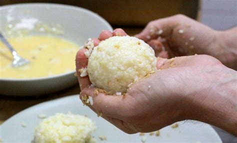 Gumbo Filled Arancini Rice Balls Traveling To Taste