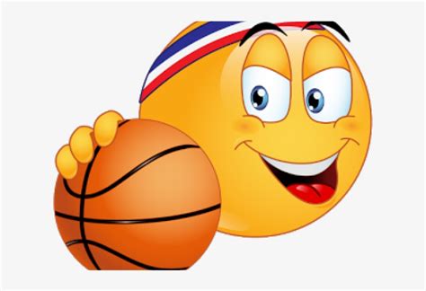 Emoji Clipart Sport Basketball Emoji Transparent Png 640x480 Free