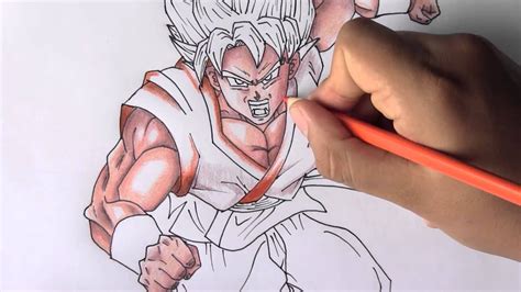 Como Dibujar A Goku Super Saiyajin How To Draw Goku Super Saiyan