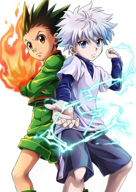 Hunter x hunter is a show about a kid who wants to pass this test that lets you become a hunter. a hunter is like a mercenary that is trained in more than fighting. Hunter x Hunter : personnages (42)