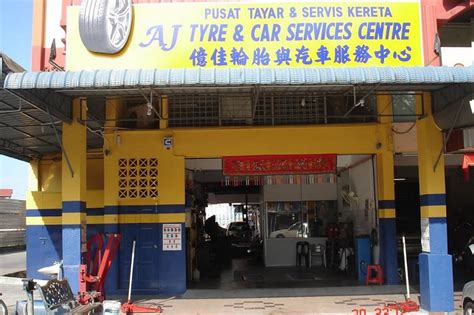 The service is slow and the wifi is slow as well. AJ Tyre & Car Services Centre, Farlim