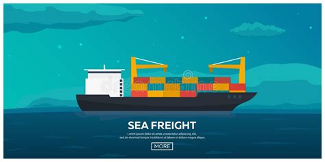 Sea Transportation Logistic Sea Freight Maritime Shipping Merchant