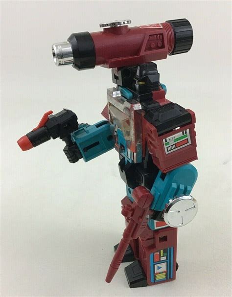 1985 Transformers G1 Autobot Perceptor Microscope Robot 100 Complete