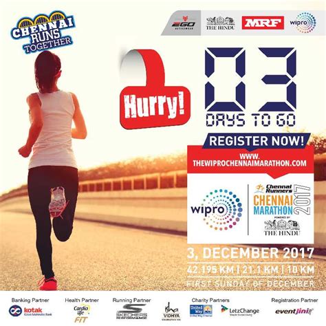 Chennai Runs Together Hurry Register Now Ad Advert Gallery