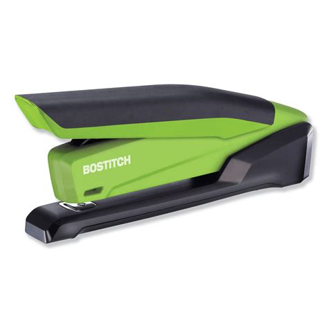 We did not find results for: Bostitch InPower Spring-Powered Desktop Stapler, 20-Sheet Capacity, Green | OfficeSupply.com
