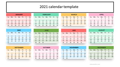 2021 Printable Calendar With Jewish Holidays Pdf Calendar Template