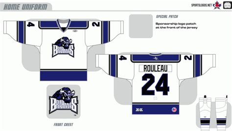 Texas Brahmas Uniform Home Uniform Central Hockey League Cehl